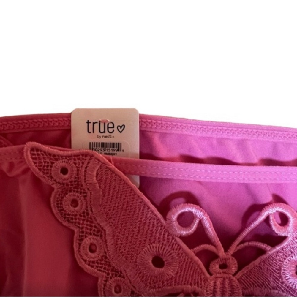 True Rue Pink Butterfly Panties (L) - Picture 2 of 3
